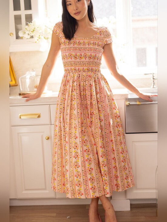 Ivy City Co Dresses & Skirts - NWOT Ivy City Co. Hattie Smocked Cotton Dress